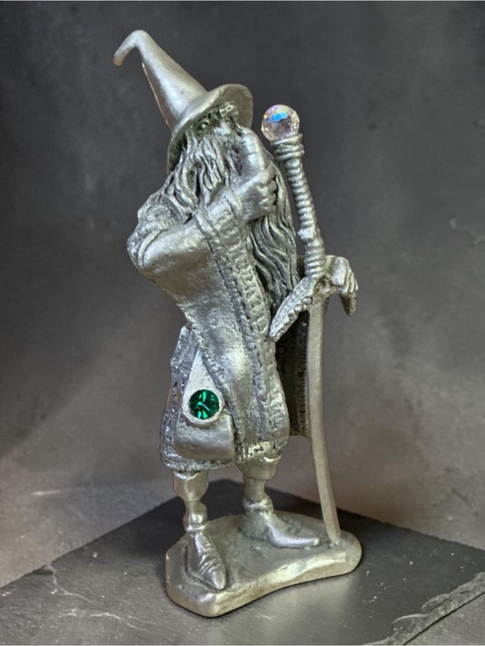 Rawcliffe Pewter Wizard Figurine Decorative Figurine